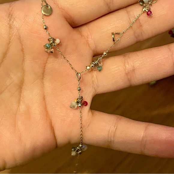 BNWT LOFT long gold necklace - Picture 8 of 12